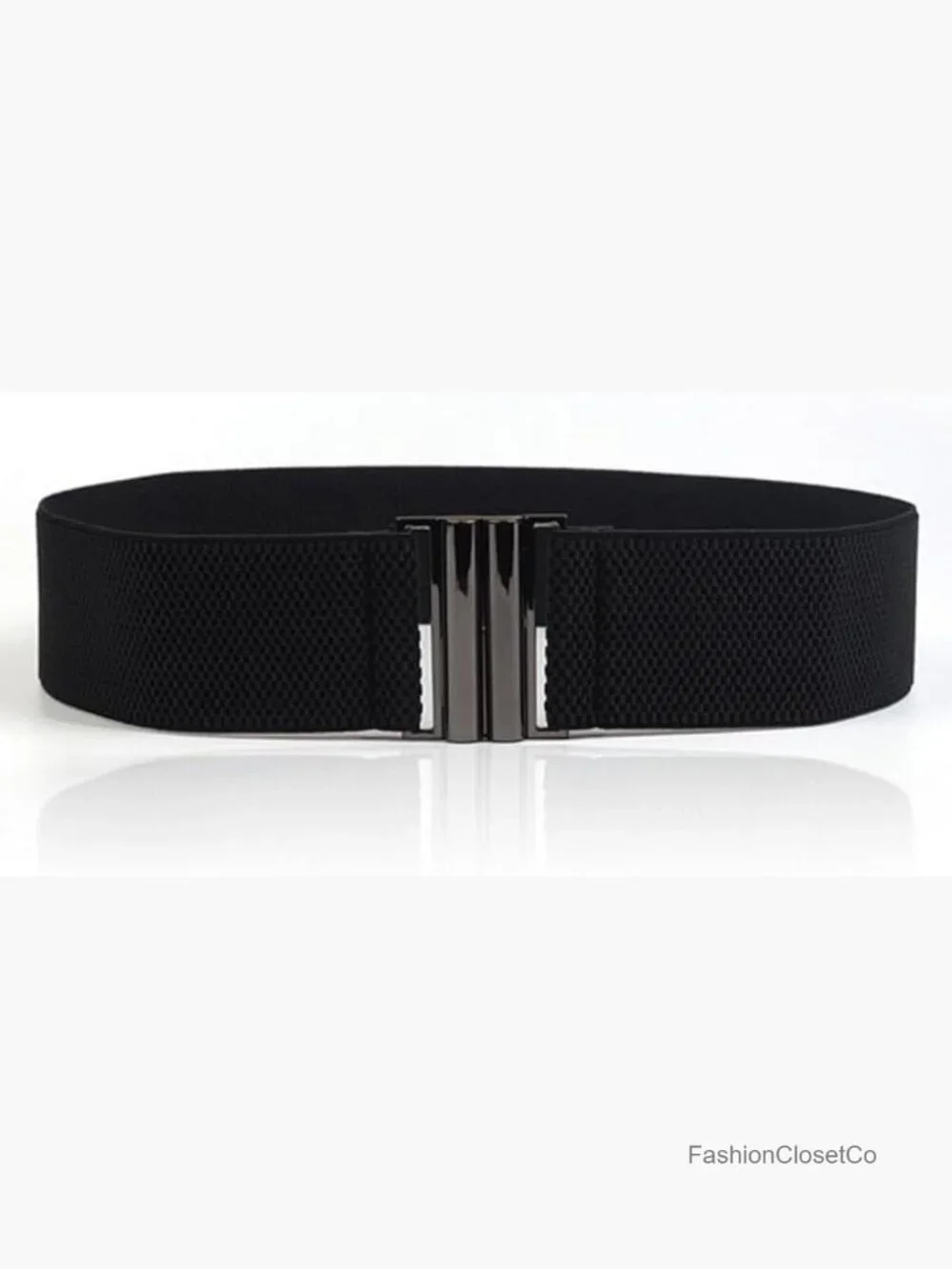 Vintage Plus Elastic Stretchy Waist Cinch Trimmer Belt